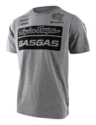 Tld GasGas Team SS Tee Heather Gray