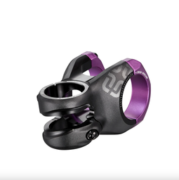 [ST1UPA-108] e*thirteen - Plus 35 Stem - 50mm Length - 0 Rise - Black with Eggplant Clamps