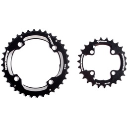 [RRTUR2HBLK] Chainring Set 2X11 Turbine 24/34 Blkack